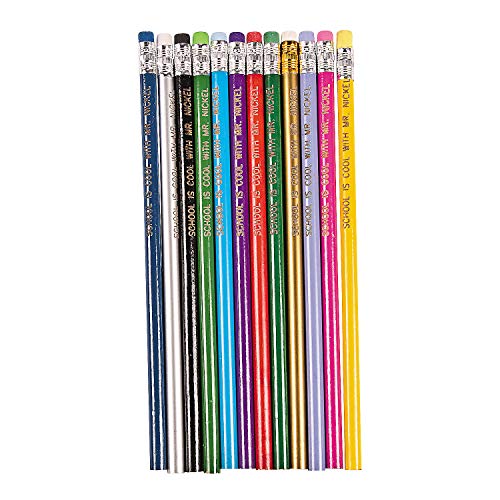 Fun Express Bulk Personalized Pencils 144 Pack