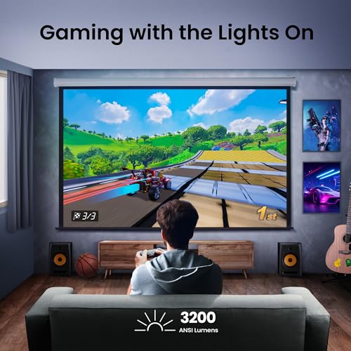 BenQ TK710 4K HDR Laser 3200 Lms Home Entertainment Movie& Gaming Projector