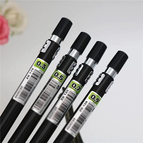 RXXCMD Mechanical Pencil 0.3 .5 .7 .9mm Professional drawing design painting Automatic pencil(0.3mm)