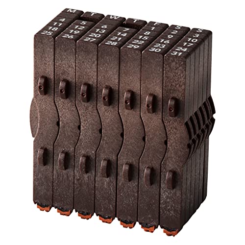 Perpetual Calendar Stamp Set, Shachihata GRJ-5ACE