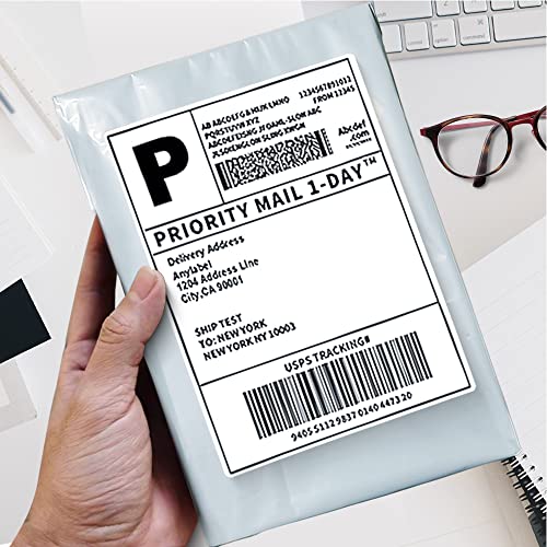 POLYSELLS 3000 pcs 10x13 Inches White Poly Mailers Shipping Envelopes, Strong Adhesive Sealing, Waterproof, and Tear-resistant Postal Mailing Bags for Clothing, Books, and Accessories