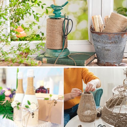 Sungmor Cast Iron Bird Twine Holder Set-Twine String & Rope Rack & Scissor