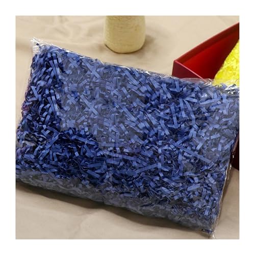 HongJP Shredded gift filler 300g Crinkle Cut Paper Shred Filler Gift Basket Bag Filler Easter Basket Filler Stuffing for Gift Wrapping