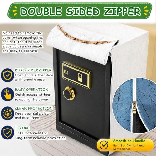 MZZKFC Washable Safe Box Cover for Home & Office Vertical Appliances