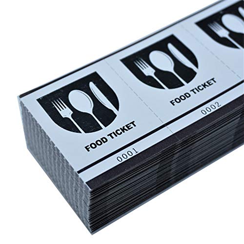 myZone Printing Custom Drink Tickets - Personalized Mini Tickets for Beverages or Admit One with Your Logo (Green, 1000)