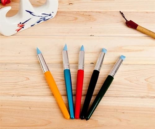 UOHLCX 5pcs Art Craft Clay Pottery Tools Modeling Sculpture Sculpting Carver Carving Set