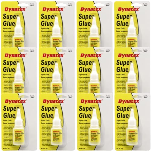 Dynatex .70 oz Super Glue Instant Adhesive (12 Pack) (143432x12)