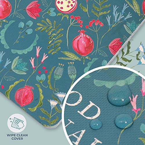 Boxclever Press Food Journal. Undated Food Diary with Trackers. Food Journals for Tracking Meals. Works with most Diet Plans. Food Log Journal measures 8 x 5.5''
