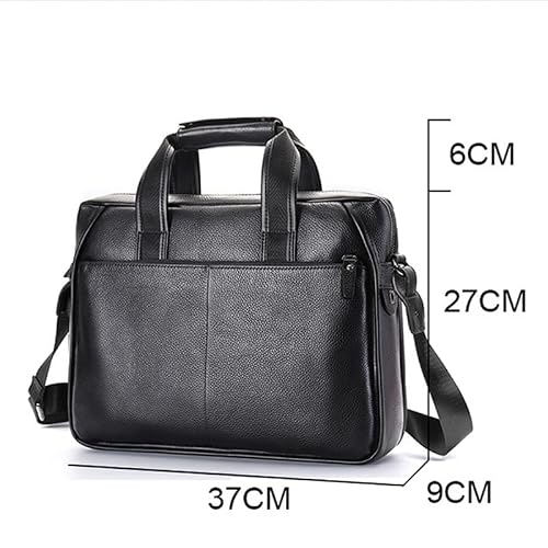 OFCRVA Tote Large Travel Computer Laptop Bag Business Briefcase Shoulder Messenger Crossbody(D)
