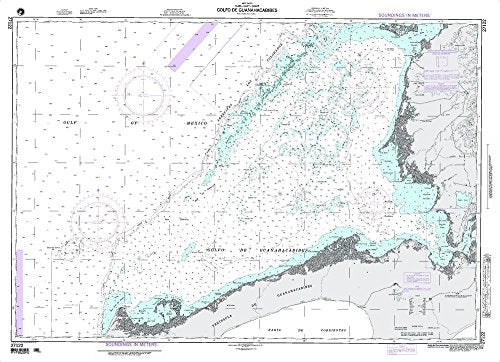 NGA Chart 27122: Golfo de Guanahacabibes (WATERPROOF) 34.25 x 48