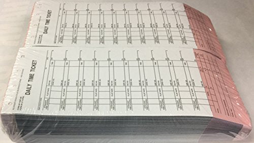 A Plus 10 Label Job Time Tickets/Flag Sheets #1508T-AB, Quantity 500 (V8)
