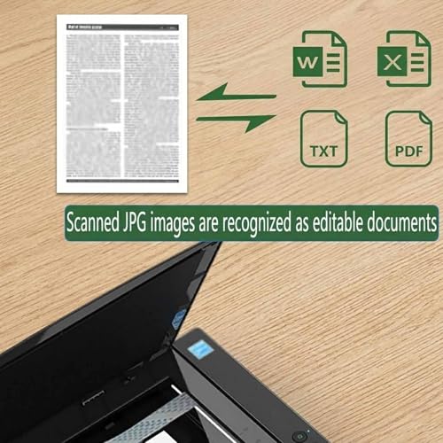 A3 Large Flatbed Scanner, Document Photo Book Scanner with LED Light Source, Resolution Up to 2400 X 2400 Dpi, Scan/Pdf/Email/Printing, 4s/Page, Intelligent Image Processing