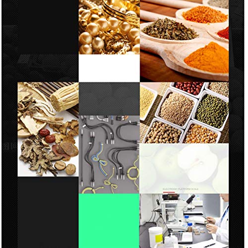 DFEDHF Digital Scales LCD Stainless Steel ABS Tare Function Precise Reading Count Tare Function for Jewelry Weighing, 3000g/0.01g