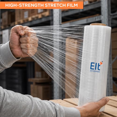 EIT Machine Stretch Film, 20 in x 5000 Ft, 80 Gauge, Pack of 2