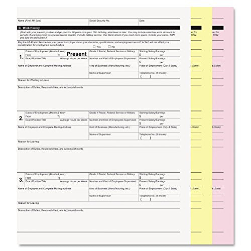 PM CompanyPM Company, LLC Digital Carbonless Sets, Straight, 3-Part, 835, White/Pack (PMC59106)