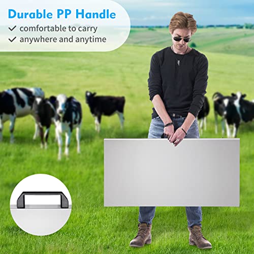 Digital Livestock Scale Large Pet Scale for Animal Weight Scale Stainless Steel Platform Electronic Postal Shipping Scale Heavy Duty Large Dog (440Lbs)