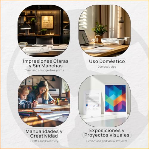 A3 Paper 100 g, Printer Paper for Laser and Inkjet Printers, White Paper for Printing, Writing or Drawing, DIN A3 297 x 420 mm, Paper Package for Office and Home - SIDI (100 g, 150 Sheets)