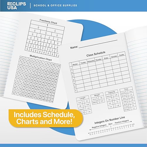 Composition Notebook Wide Ruled Composition Notebooks Bulk Black Marble Hard Cover Wide Ruled Notebook Paper Note Books For Schools Marble Composition Books 100 Sheets 200 Pages 9.75” x 7.25” (48 Pack)