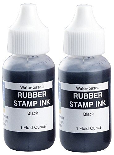 Infusion 7" x 8" Extra Large Industrial Stamp Ink Pad, Your Go to Large Stamp Ink Pad for Bright Color, Even Coverage and Durability, Black Stamp Pad