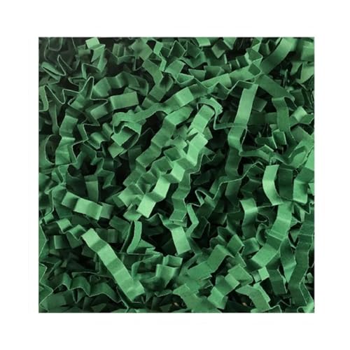 HongJP Shredded gift filler 300g Crinkle Cut Paper Shred Filler Gift Basket Bag Filler Easter Basket Filler Stuffing for Gift Wrapping