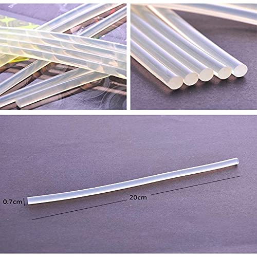 ZTBH Hot Melt Glue Sticks Glue Adhesive Sticks 11mm x200mm Hot Melt Glue Sticks, for Glue Gun Craft Alloy Accessories Melt Glue Stick (Diameter : 11mm, Length : 20mm)