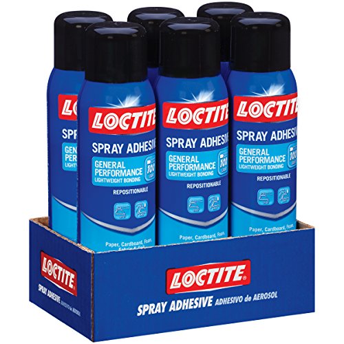 Loctite Spray Adhesive General Performance, 13.5 oz cans, pack of 6