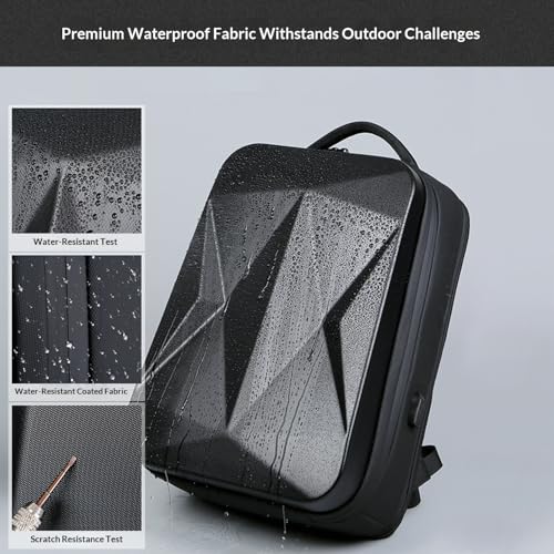 XYYORITRIX Portable Backpack for DJI Avata 360 Motion Fly More，Large-Capacity Waterproof Backpack Carrying Case Hard-Shell Protection Scratch-Resistant Wear-Resistant Fits 17-inch Laptops