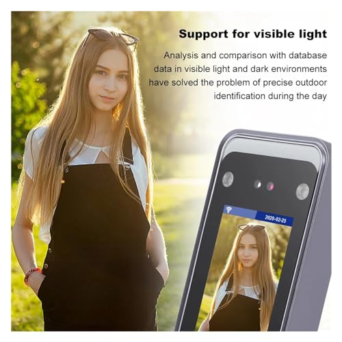 Time Clock TCP/IP WiFi Dynamic Face Face Recognition Time Presence Access Control Machine Card Reader Electric Empolyee Recorder System(S500CD-WiFi)