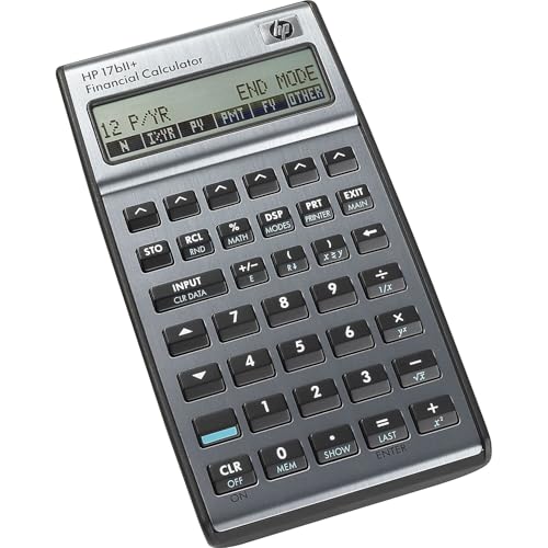Hp 17Biiplus 17Bii+ Financial Calculator, 22-Digit Lcd