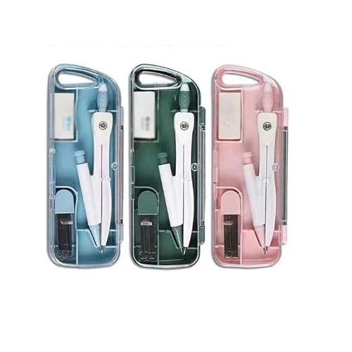 QVEZPRYX Set of 3 Compasses Multi Functional Learning Supplies