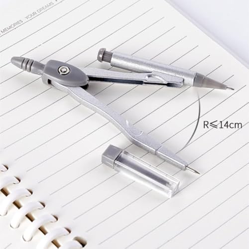 Alloy Compass Set with Ruler Scale in Package