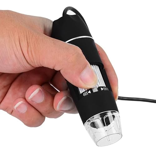 EUQKKWLOY Microscope Accessories Kit Slide Preparation Camer 1000X Zoom 8 Led USB Microscope Digital Magnifier Camera Microscope Accessories