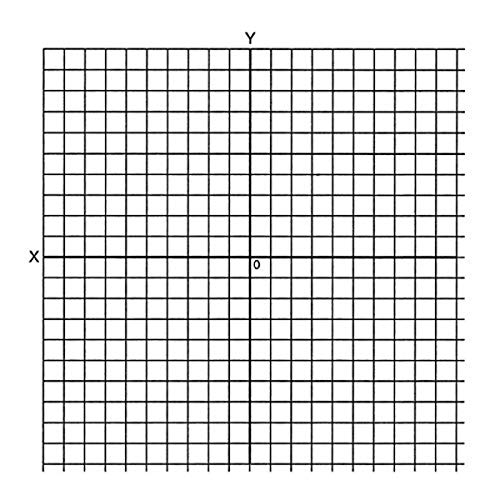 Geyer Instructional Products 150243 Graph Stickers - Accentuated XY Axis, 4" Wide, White/Black (Pack of 500)