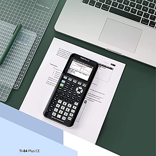 Color Screen Graphing Calculator SAT/AP Test TI84 Plus Computer,Black