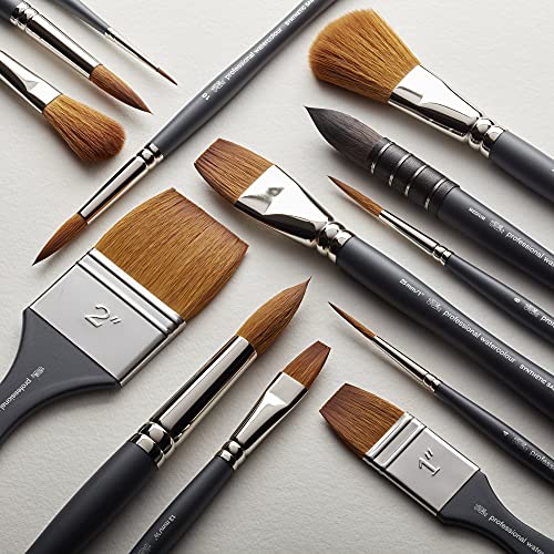 Winsor & Newton Professional Watercolour Synthetic Brush, Round #3