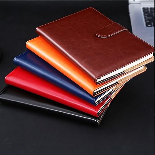 ASWRTYJO Notebook Business Office Records A5 Journal(Orange)