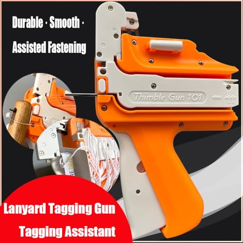 XIVUIFOI Heavy Duty Tagging Gun for Clothing and Retail,Plastic Staple Gun for Tags,Fast Garment Tag Attacher,Efficient Daily Essentials,1pcs/2min,Versatile Application