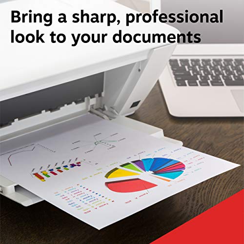 Staples Inkjet Paper, 8.5x11 Inch, 24 lb., 98 Bright, 5 Reams/Carton