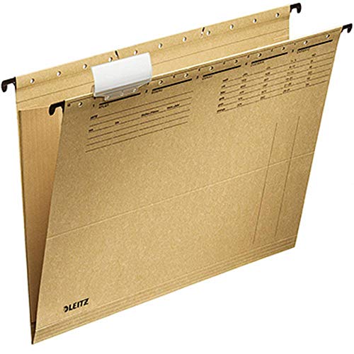 Leitz ALPHA hanging folder A4 Cardboard Brown