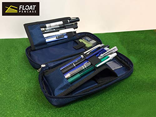 コンサイス CONCISE Float Pen Case, Wide, Navy 135876
