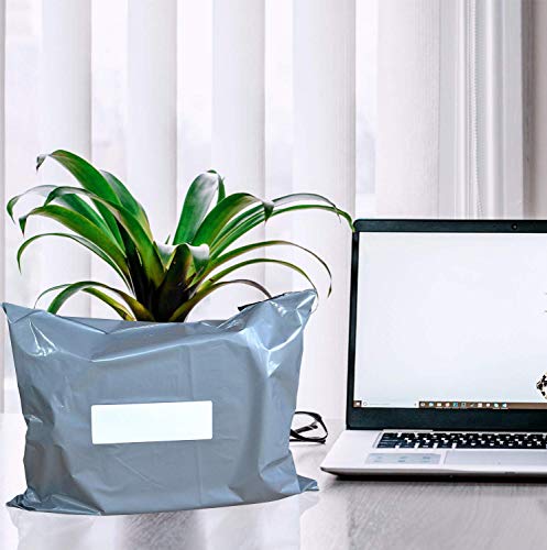 Grey Mailing Parcel Postage Bags Plastic Post Poly Self Seal Adhesive Strip 10 mm Wide Mail, in All Size by Arpan (9 x 12'' - Pack of 1000)