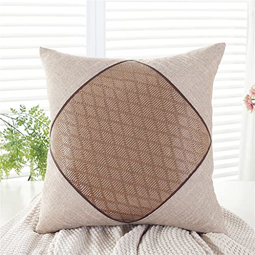 AFPSDLFJDLS Home Office Sofa Seat Cushion Cover Bed Back Pillow