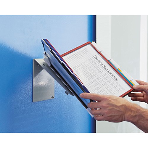Durable Vario Desktop Reference System, 10 Panels, Assorted Colors