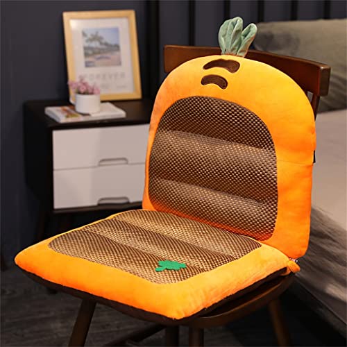 AFPSDLFJDLS Cushion and Back Office Chair Sedentary Fart Dormitory -Piece