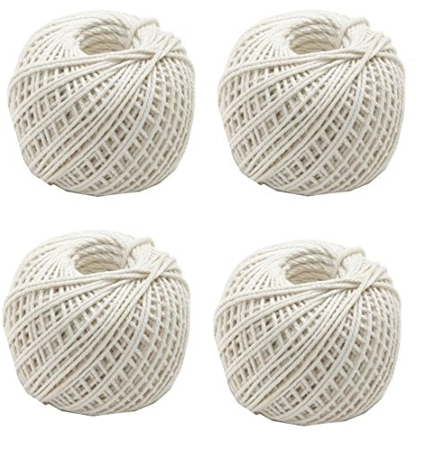 Norpro Cotton Twine White, 220'/73 yd. (4-Pack) (4 Items)
