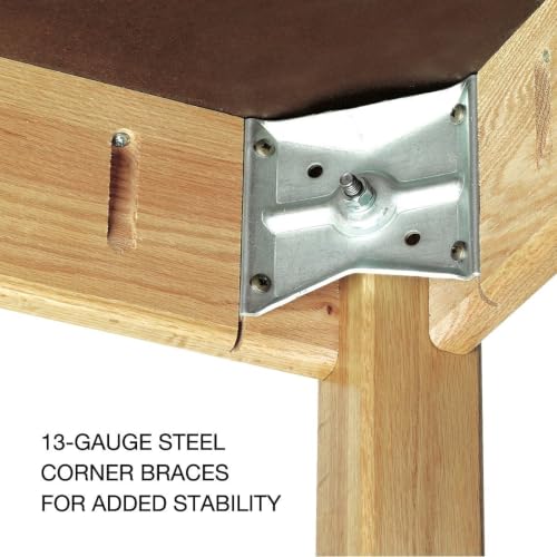 Diversified Spaces PerpetuLab 60x30x36 Science Table,ChemGuard 3mm,Oak