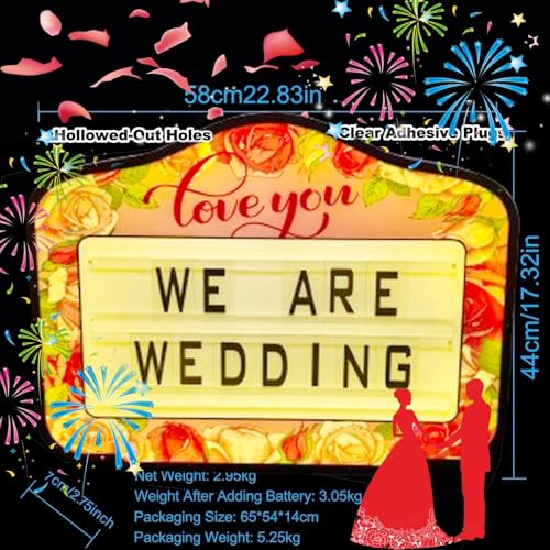 menglanchang 2025 Bottle Service Sign Board VIP for Wedding Proposals & Wedding Party, Led Handheld Bottle Presenter,Remote Control RGB 7-Color Effects, 4 Set Letters & 1 Set Numbers & 2 X Batteries