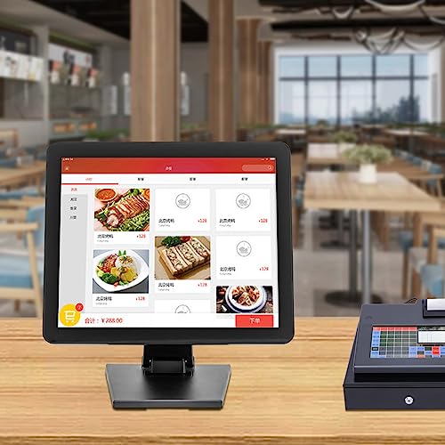 17in Electronic Cash Register,Touch Screen Cash Registers, POS System Machine with Networkable System,Win7 8 10, Android, Raspberry Pi, Linux (17IN)