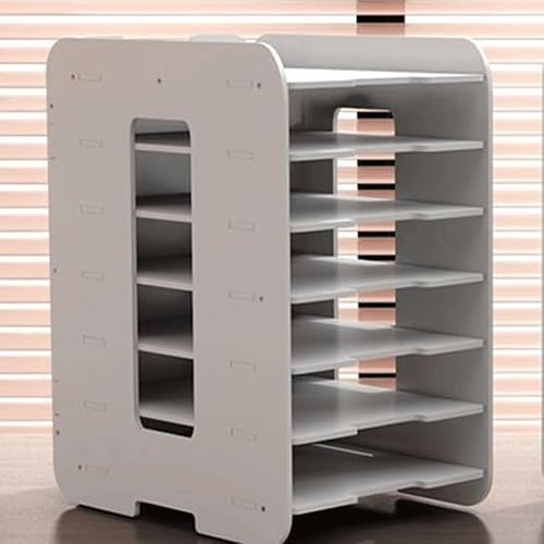 file organizer File Rack Multi Layer Storage Desktop Data Folder Desk