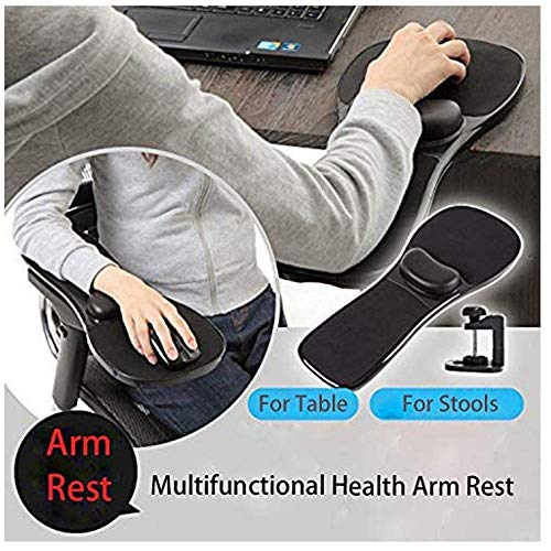 DZDZXQG Computer Hand Bracket Dual-use Hand Arm Support Bracket Pallet Rack Wrist Rest Game Armrest Ergonomic Design for Computer desks and desks Wrist Rest